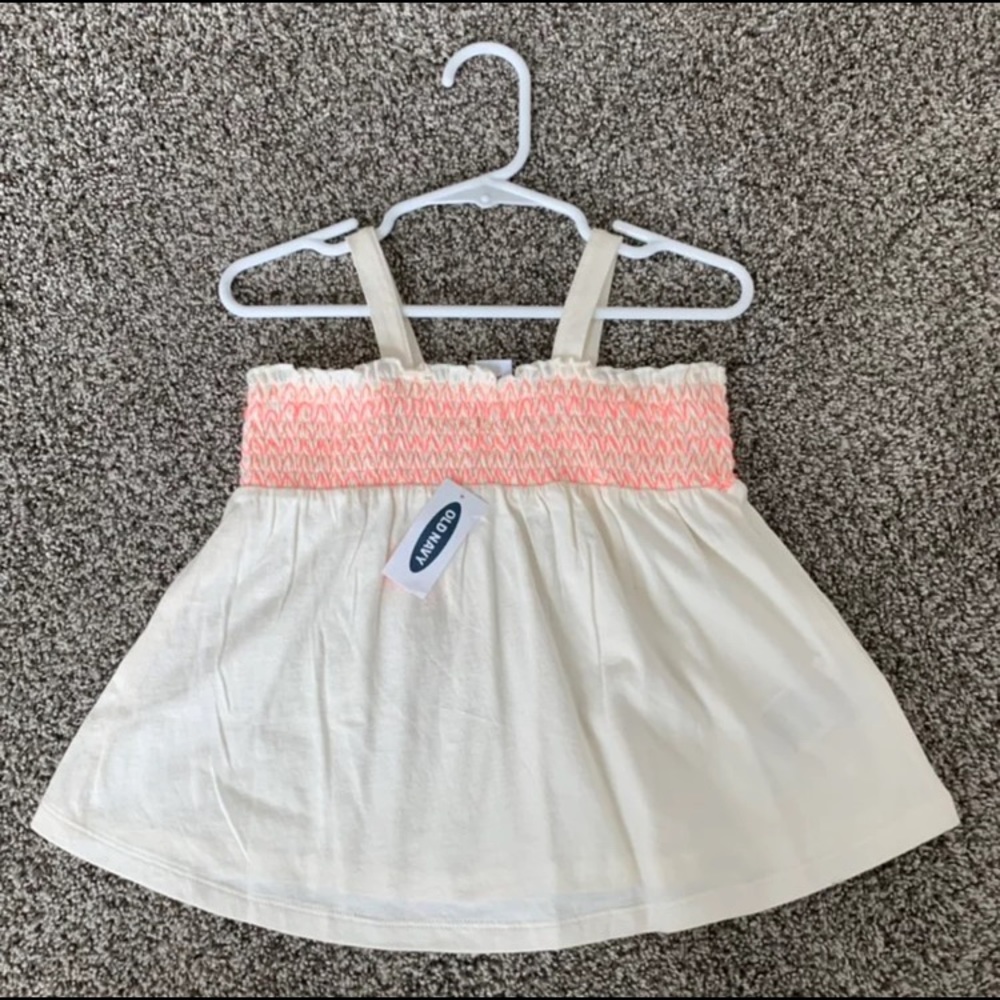 Old navy 2t girls boho embroidered top